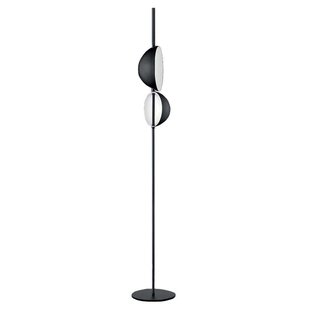 Oluce Superluna Vloerlamp Zwart