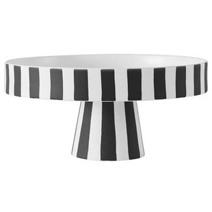 OYOY Toppu Schaal Op Voet&Oslash;20 White/Black