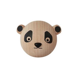 OYOY Mini Hook Haak Panda OYOY Mini Hook Haak Panda