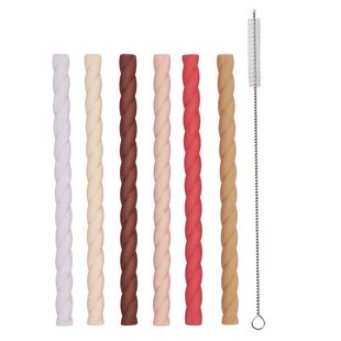 OYOY Mellow Rietjes Set Van 6 Cherry Red Vanilla