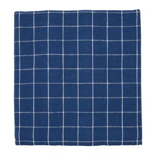 OYOY Grid Tafellaken 200x140 Dark Blue