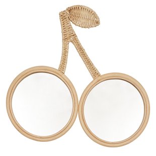 OYOY Cherry Spiegel Rattan 42x49