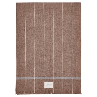OYOY Balama Plaid 180x130 Wol Caramel
