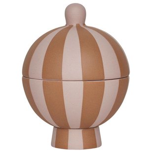 OYOY Toppu Bonbonniere Voorraadpot&Oslash;8,5 Caramel/rose
