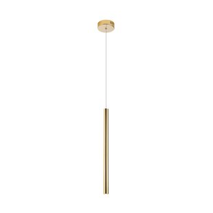 Maxlight Organic - hanglamp - Ø 2,5 x 190 cm - 1W LED incl. - goud