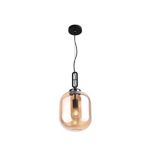 Maxlight Honey - hanglamp - Ø 24 x 150 cm - amber