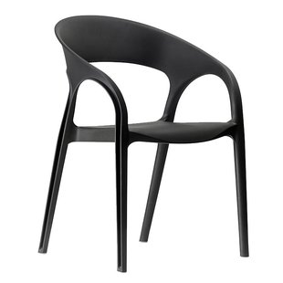 Pedrali Gossip Tuinstoel Zwart
