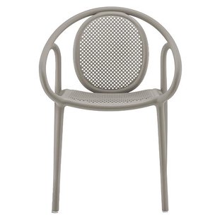 Pedrali Remind Tuinstoel Met Armleuning Grijs