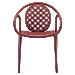 Pedrali Remind Tuinstoel Met Armleuning Rood