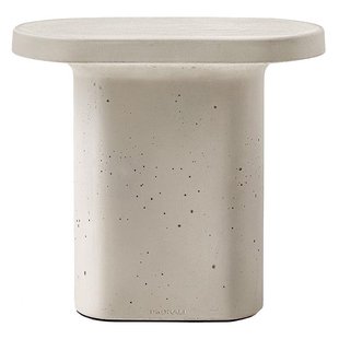 Pedrali Caementum Bijzettafel 46x35 Lichtgrijs