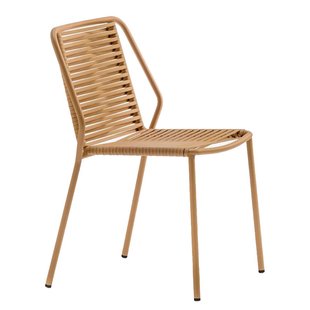 Pedrali Philia Tuinstoel Zitting Oker Frame Oker