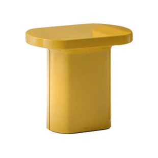 Pedrali Caementum Bijzettafel 40x30 Glossy Geel