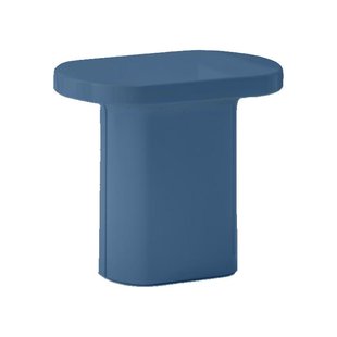 Pedrali Caementum Bijzettafel 40x30 Glossy Blauw Pedrali Caementum Bijzettafel 40x30 Glossy Blauw