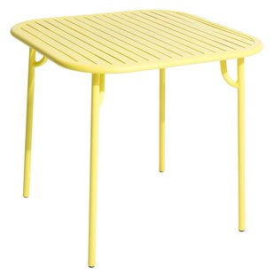 Petite Friture Week-end Tuintafel 85x85 Geel