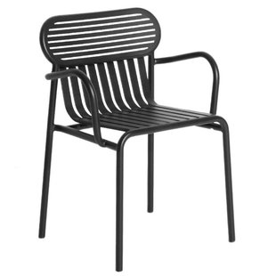 Petite Friture Week-end Tuinstoel Met Armleuningen Zwart