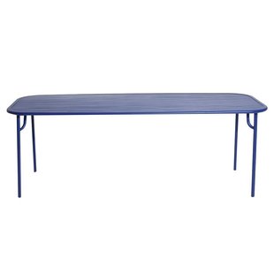 Petite Friture Week-end Tuintafel 220x85 Blauw