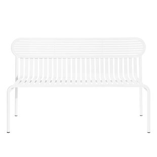 Petite Friture Week-end Tuinbank Met Rugleuning Wit