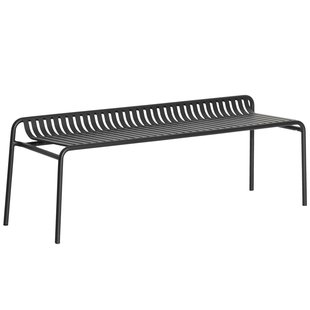 Petite Friture Week-end Tuinbank Zonder Rugleuning Zwart