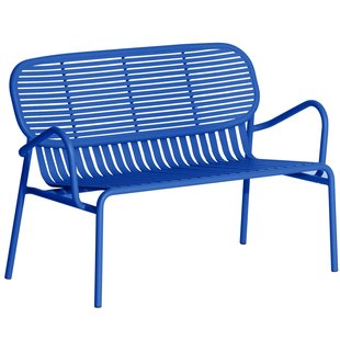 Petite Friture Week-end Tuinbank 2-zits Blauw