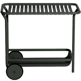 Petite Friture Week-end Trolley Glass Green