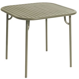 Petite Friture Week-end Tuintafel 85x85 Jade Green