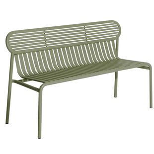 Petite Friture Week-end Tuinbank Met Rugleuning Jade Green