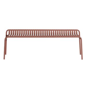 Petite Friture Week-end Tuinbank Zonder Rugleuning Terracotta