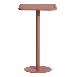 Petite Friture Week-end Bistrotafel 60x60 H105 Terracotta