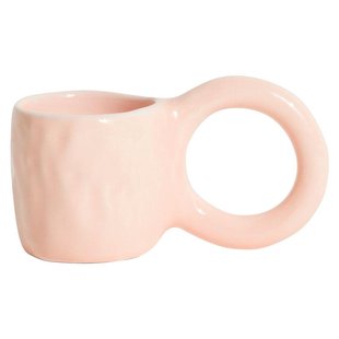 Petite Friture Donut Espresso Mok Set Van 2 Bubble Gum