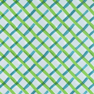 Petite Friture Croisillon By Les Crafties Behang Green