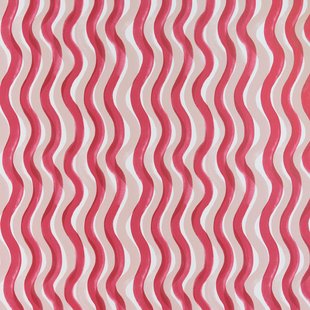 Petite Friture Gaufrette By Les Crafties Behang Pink