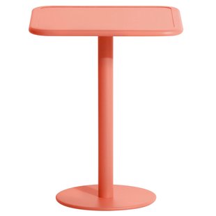 Petite Friture Week-end Bistrotafel 60x60 H75 Coral