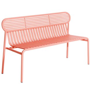 Petite Friture Week-end Tuinbank Met Rugleuning Coral