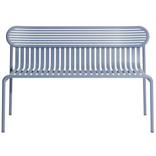 Petite Friture Week-end Tuinbank Met Rugleuning Pigeon Blue