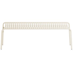 Petite Friture Week-end Tuinbank Zonder Rugleuning Ivory