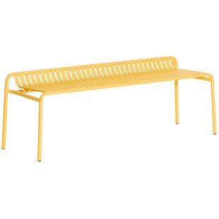 Petite Friture Week-end Tuinbank Zonder Rugleuning Saffron