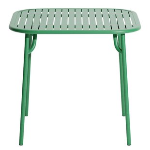 Petite Friture Week-end Tuintafel 85x85 Mint Green Petite Friture Week-end Tuintafel 85x85 Mint Green
