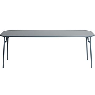 Petite Friture Week-end Tuintafel 220x85 Grey Blue