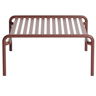 Petite Friture Week-end Salontafel Buiten 60x69 Brown Red