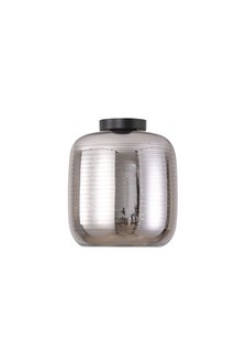 Artdelight Apollo - plafondlamp - Ø 20 x 23,5 cm - titan en goud