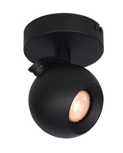 Artdelight Bolero - opbouwspot - Ø 10 x 12,7 xm - zwart