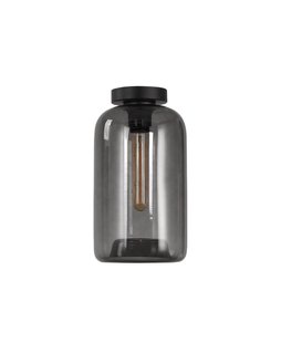 Artdelight Botany - plafondverlichting - Ø 18 x 33 cm - gerookt