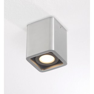 Artdelight Bronx1 - opbouwspot 1L - 7 x 7 x 8,5 cm - aluminium