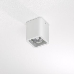 Artdelight Bronx - Opbouwspot 1L - 7 x 7 x 8,5 cm - wit