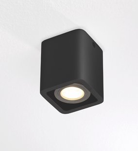 Artdelight Bronx - Opbouwspot 1L - 7 x 7 x 8,5 cm - zwart