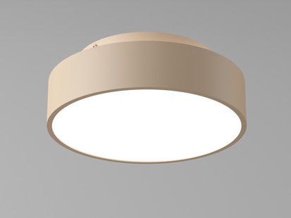 Artdelight Chicago - plafondlamp - Ø 25 x 9 cm - 19,5W dimbare LED incl. - champagne