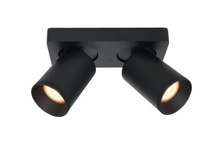 Artdelight Mega - opbouwspot - 10 x 20 x 13,2 cm - IP54 - zwart