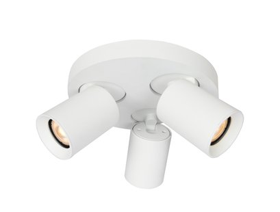 Artdelight Megano Round - opbouwspot - Ø 22 x 11,3 cm - wit