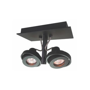 Artdelight Meist - opbouwspot 2L - 23 x 11,5 x 15 cm - zwart