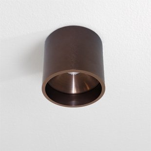 Artdelight Orleans - plafondverlichting - Ø 11 x 10 cm - 7W dimbare LED incl. - brons geborsteld